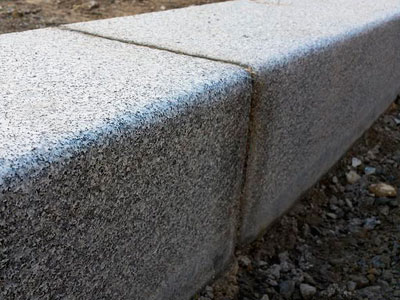 Granite kerbs